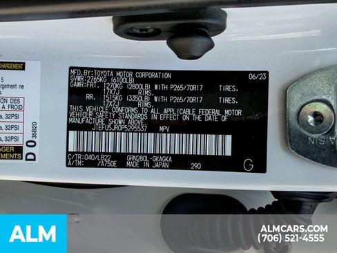 Used 2023 Toyota 4Runner SR5 Premium w/ Moonroof Package RWD image 35