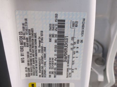 Used 2020 Ford Fusion SE w/ Equipment Group 151A image 34