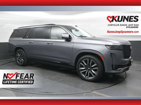 Used 2021 Cadillac Escalade ESV Sport w/ Driver Assist Tech Package AWD/4WD image 1