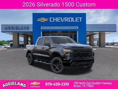 New 2026 Chevrolet Silverado 1500 Custom w/ Turbomax Blackout Package