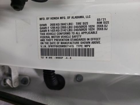 Used 2021 Honda Pilot Special Edition image 39