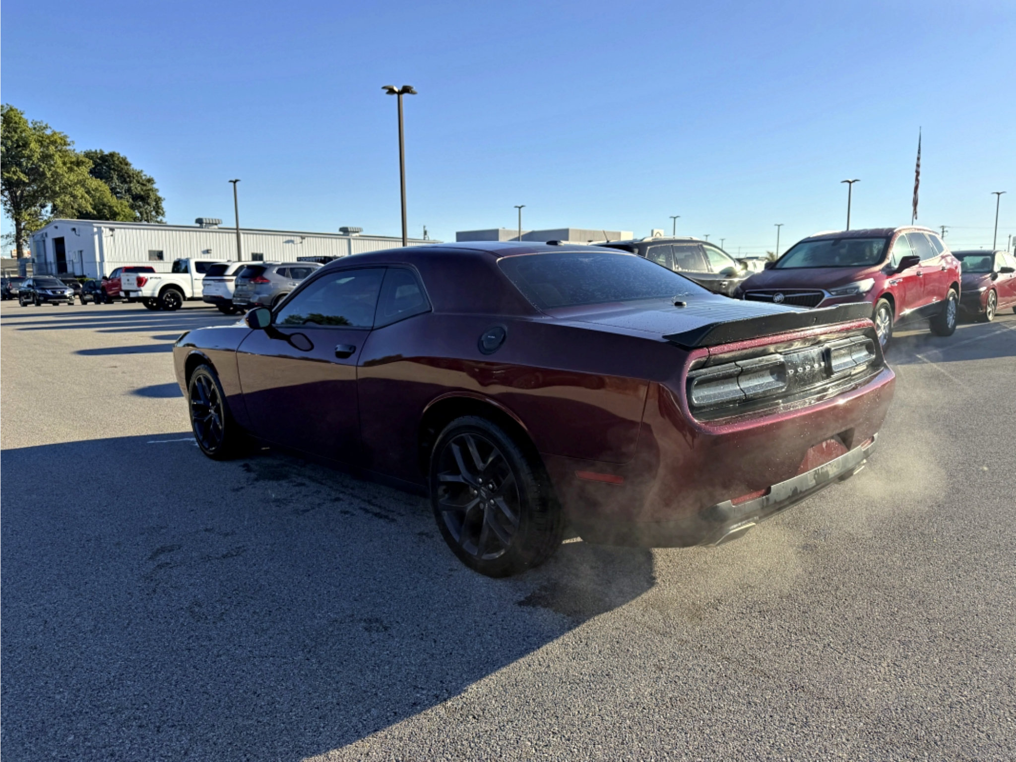 Used 2021 Dodge Challenger SXT w/ Blacktop Package RWD image 8