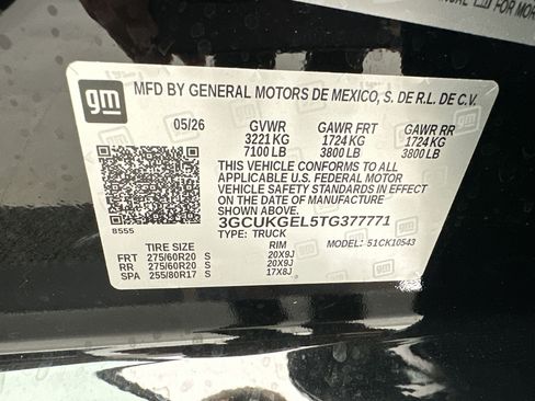 New 2026 Chevrolet Silverado 1500 LTZ AWD/4WD image 24