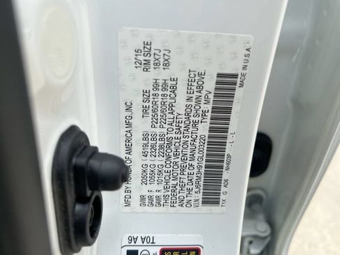 Used 2016 Honda CR-V Touring image 22