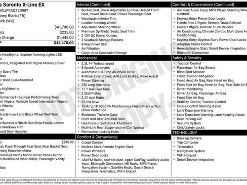 Used 2025 Kia Sorento X-Line EX image 11