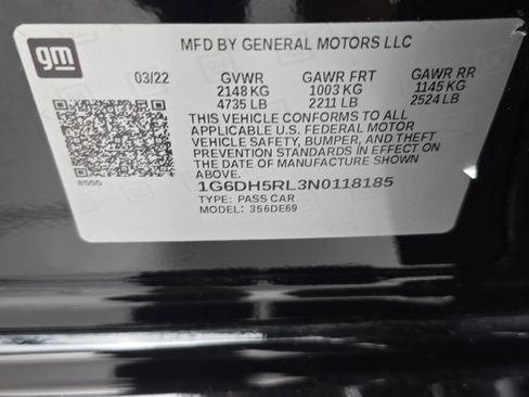 Used 2022 Cadillac CT4 V w/ Navigation Package image 33