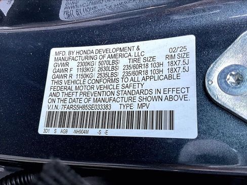Used 2025 Honda CR-V Sport-L image 16