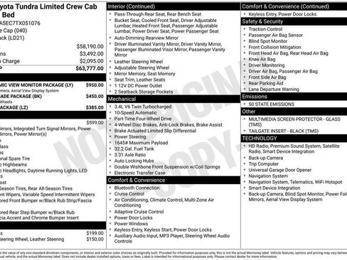 New 2026 Toyota Tundra Limited image 35