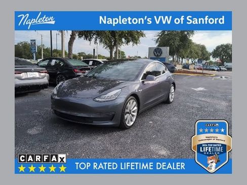 Used 2018 Tesla Model 3 Long Range AWD/4WD image 1