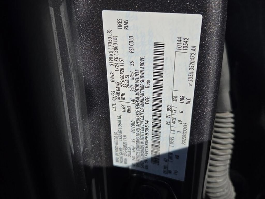 Used 2023 Ford F150 Lariat w/ Equipment Group 502A High AWD/4WD image 9