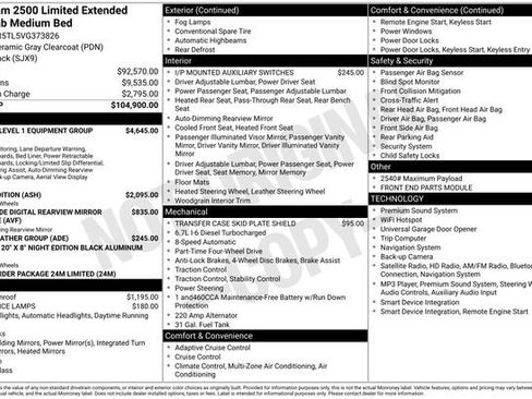 New 2027 RAM 2500 Limited AWD/4WD image 23