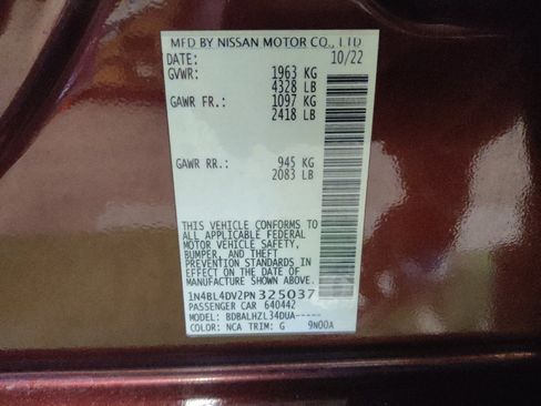 Used 2023 Nissan Altima 2.5 SV FWD image 29