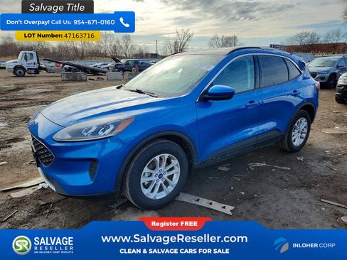Used 2021 Ford Escape SE w/ Convenience Package AWD/4WD image 1