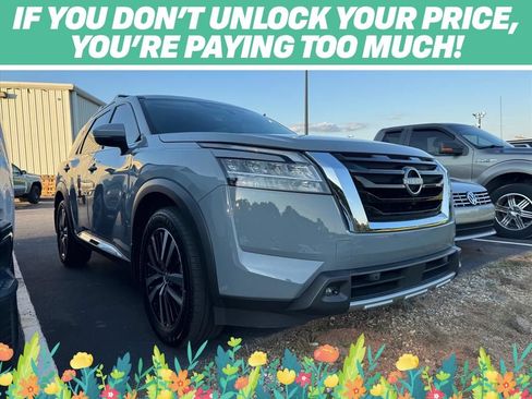 Used 2024 Nissan Pathfinder Platinum w/ Cargo Package FWD image 1