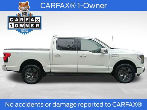 Certified 2023 Ford F150 Lightning Lariat w/ Equipment Group 511A High image 2