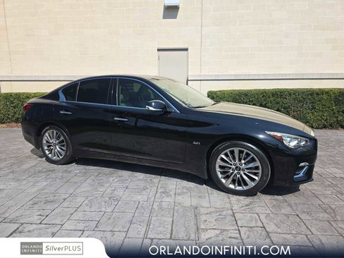 Used 2020 INFINITI Q50 Luxe w/ Cargo Package image 1