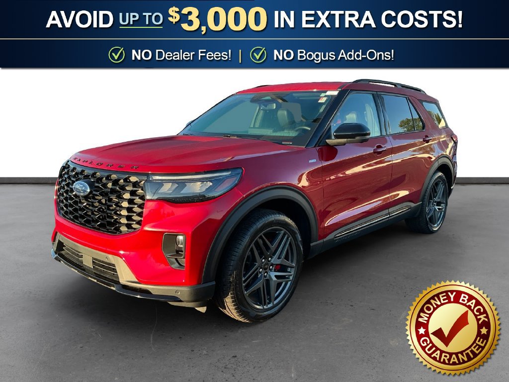 Certified 2025 Ford Explorer ST-Line w/ Premium Package RWD 360° Tour