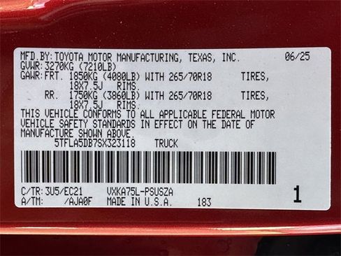 Used 2025 Toyota Tundra SR5 image 36