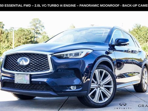 Used 2021 INFINITI QX50 Sensory FWD image 1
