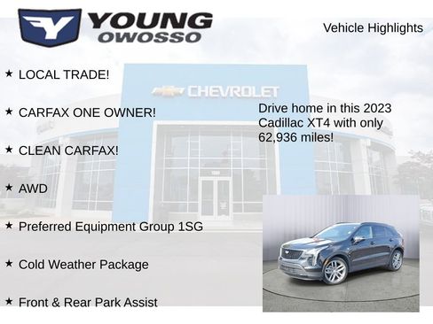 Used 2023 Cadillac XT4 Sport w/ Cold Weather Package image 8