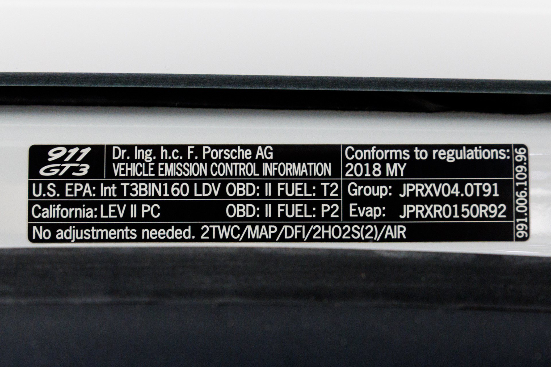 Used 2018 Porsche 911 GT3 RWD image 77