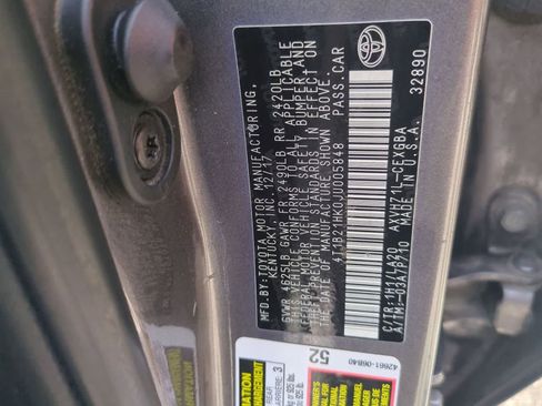 Used 2018 Toyota Camry XLE w/ Audio Package FWD image 35