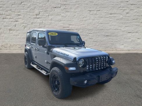 Used 2021 Jeep Wrangler Unlimited Willys image 3