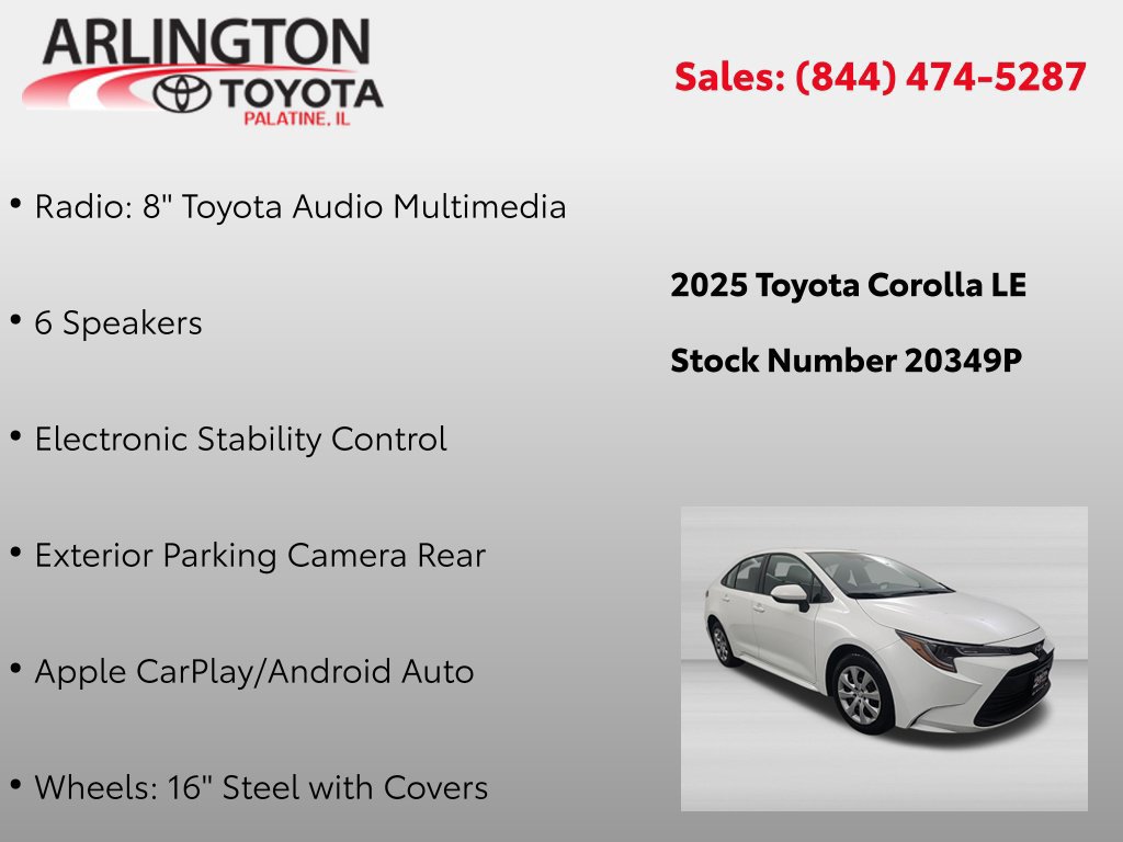 Used 2025 Toyota Corolla LE FWD image 4