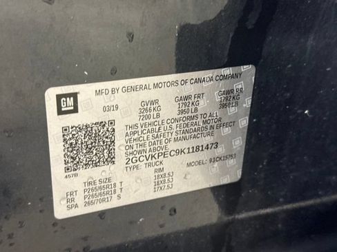 Used 2019 Chevrolet Silverado 1500 LD LT AWD/4WD image 15