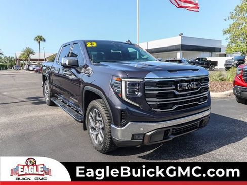 Used 2023 GMC Sierra 1500 SLT w/ SLT Premium Plus Package AWD/4WD image 1