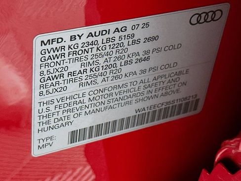 Used 2025 Audi Q3 2.0T Premium Plus w/ Premium Plus Package AWD/4WD image 27