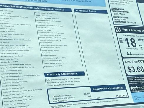 New 2024 Maserati Levante GT Ultima image 51