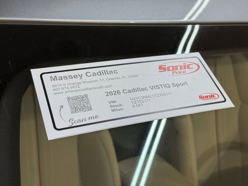 New 2026 Cadillac Vistiq Sport w/ LPO, Floor Liner Package image 20