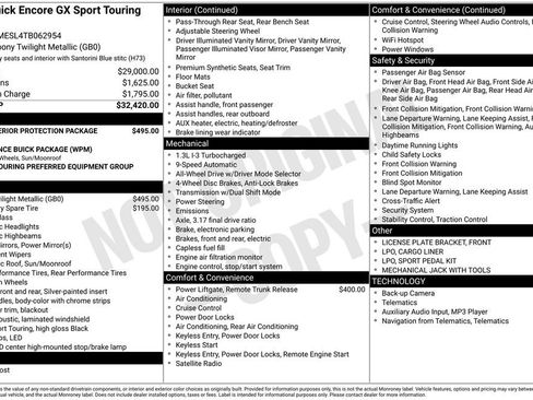 New 2026 Buick Encore GX Sport Touring image 6