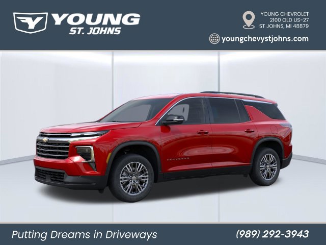 New 2027 Chevrolet Traverse LT w/ LPO, Floor Liner Package AWD/4WD image 2