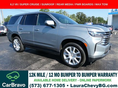 Certified 2024 Chevrolet Tahoe High Country w/ Advanced Technology Package AWD/4WD image 1