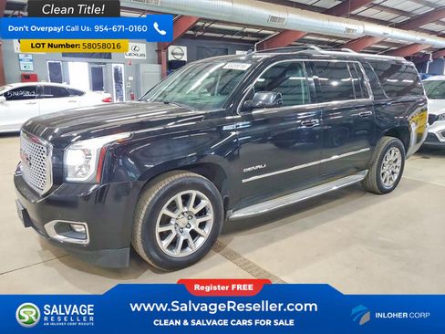 Used 2015 GMC Yukon XL Denali w/ Touring Package AWD/4WD image 1