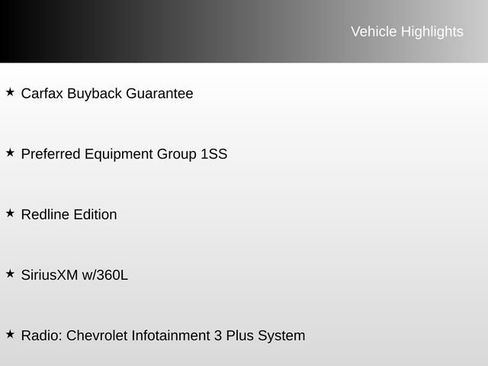 Used 2022 Chevrolet Camaro SS w/ Redline Edition RWD image 14