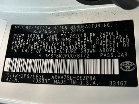 Used 2023 Toyota Camry XSE w/ Protection Package (Q2) (TMS) AWD/4WD image 18