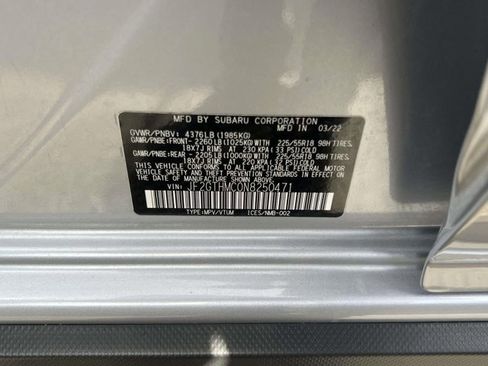 Used 2022 Subaru Crosstrek 2.5i Limited w/ Moonroof Package 1 image 30