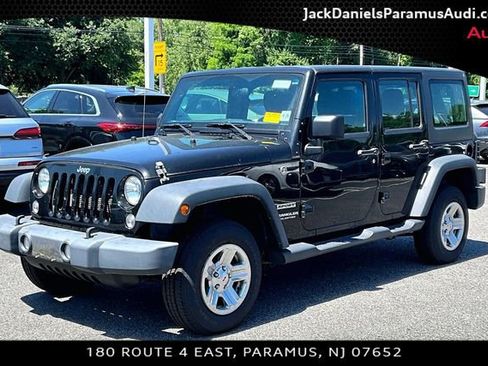 Used 2017 Jeep Wrangler Unlimited Sport w/ Connectivity Group AWD/4WD image 1