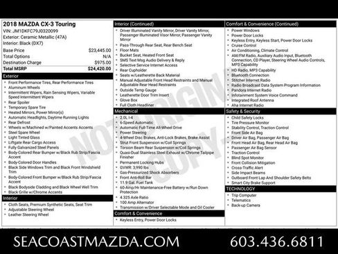 Used 2018 MAZDA CX-3 Touring image 5