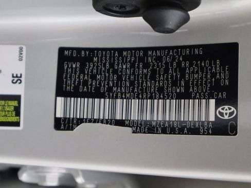 Used 2024 Toyota Corolla LE FWD image 36