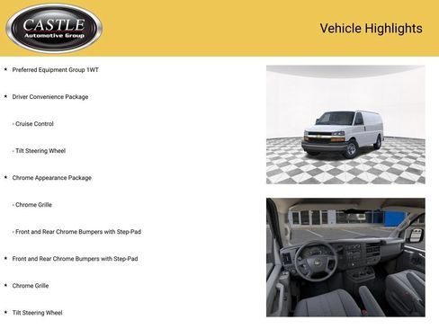 New 2026 Chevrolet Express 2500 w/ Driver Convenience Package RWD image 3