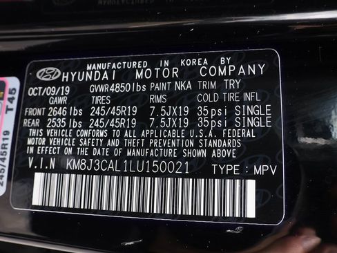 Used 2020 Hyundai Tucson Sport AWD/4WD image 42