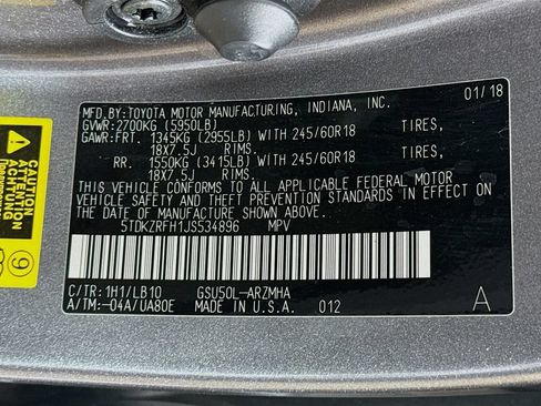 Used 2018 Toyota Highlander XLE FWD image 44