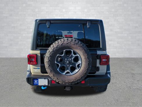 Used 2022 Jeep Wrangler Unlimited Rubicon 4xe w/ Cold Weather Group image 5