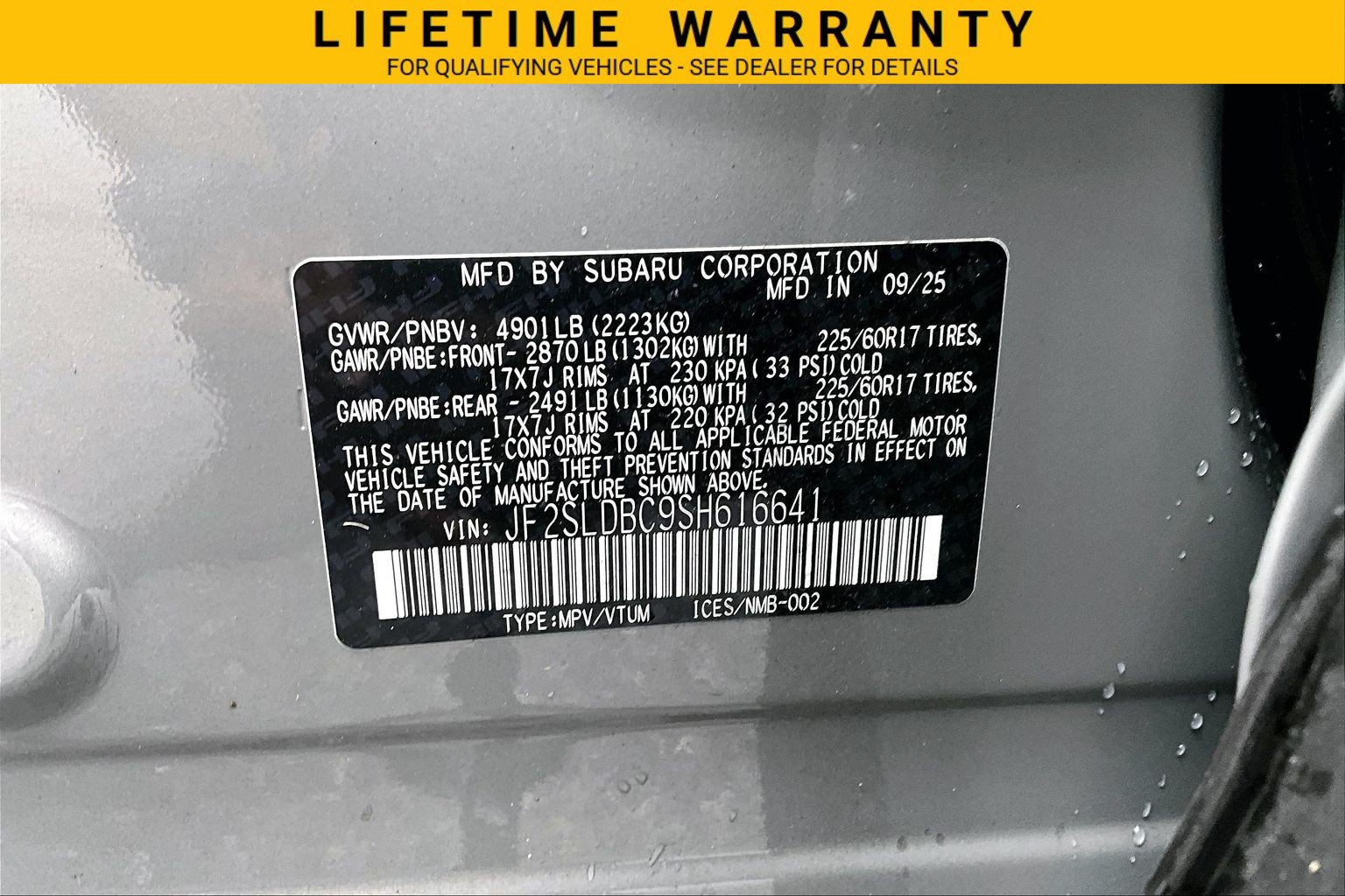 Used 2025 Subaru Forester Premium AWD/4WD image 6