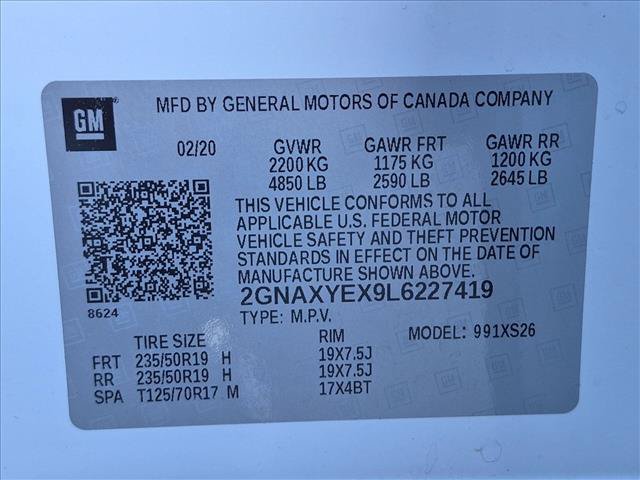 Used 2020 Chevrolet Equinox Premier AWD/4WD image 23