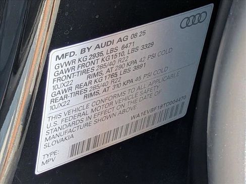 Certified 2026 Audi Q8 Premium Plus w/ Premium Plus Package AWD/4WD image 18